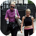 Tracy meets Gwyneth in London